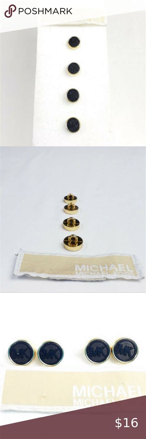 michael kors relacement buttons gold 1 inch|Michael Kors returns policy.